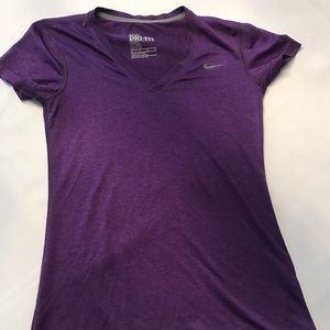 Nike dry-fit purple T-shirt